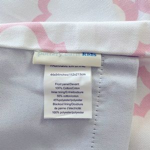 Pottery Barn Kids blackout panel 44X84 in